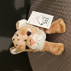 2003 S.O.S. (Save Our Space) Cougar Mountain Lion Plush 10" NWT